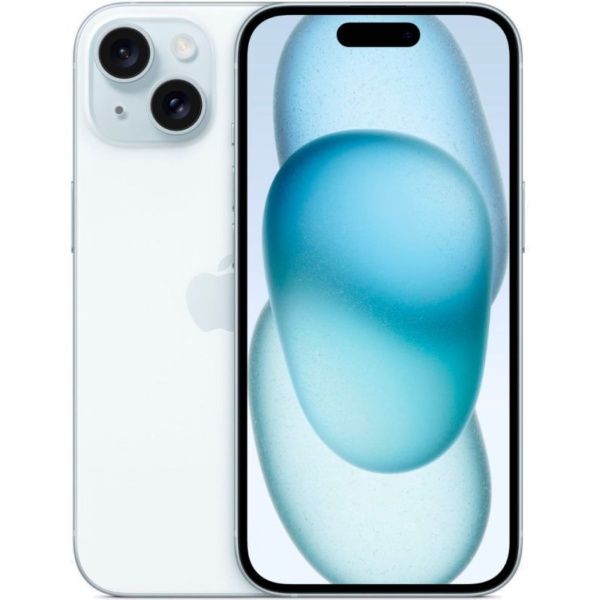 Apple iPhone 15 128 ГБ, голубой Dual SIM