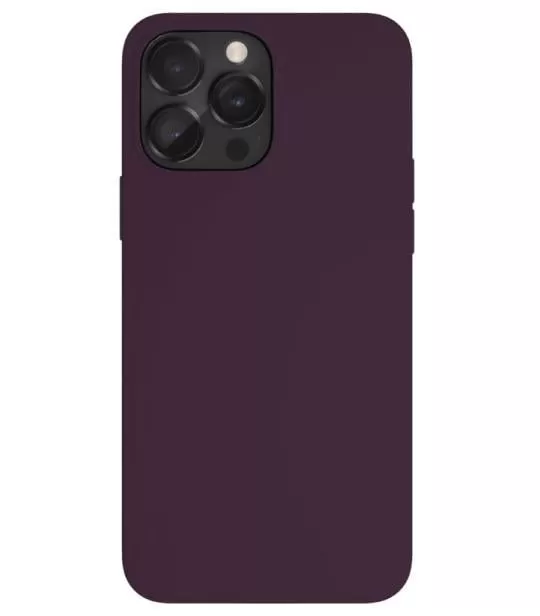 Чехол "vlp" Silicone case для iPhone 14 Pro Max, тёмно-фиолетовый