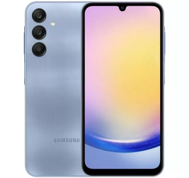 Смартфон Samsung Galaxy A25 6/128 ГБ, синий (Blue)