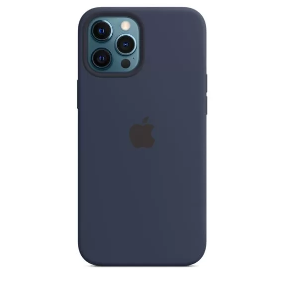Чехол силиконовый MagSafe iPhone 12/12 Pro, синий