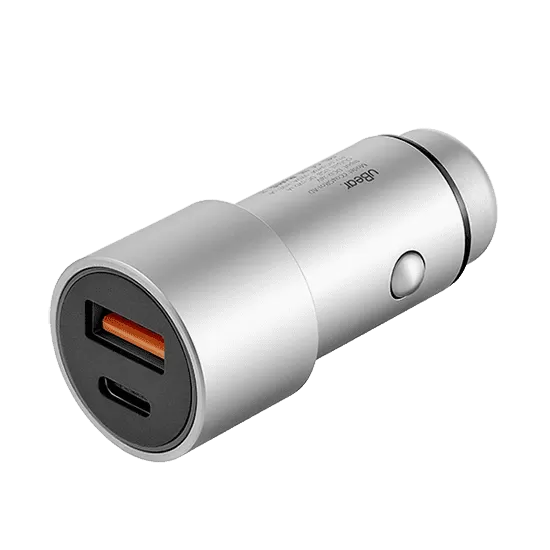Автомобильное зарядное устройство uBear Ride USB-A + USB-C, PD, 20Вт
