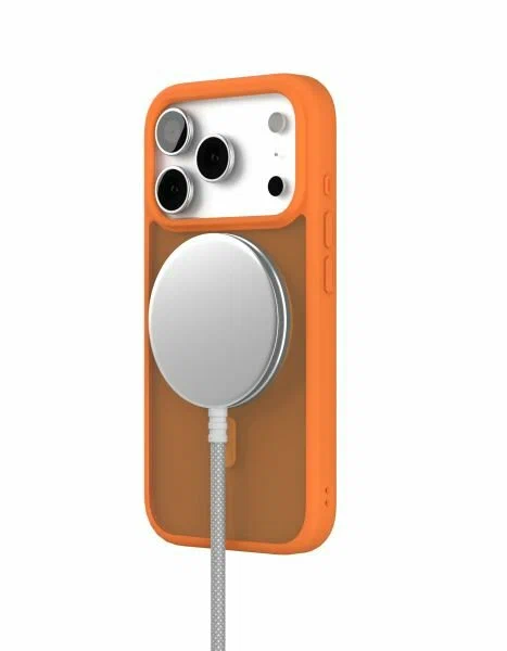 Чехол защитный "vlp" LITE Bloom Case с MagSafe для iPhone 17 Pro Max, оранжевый