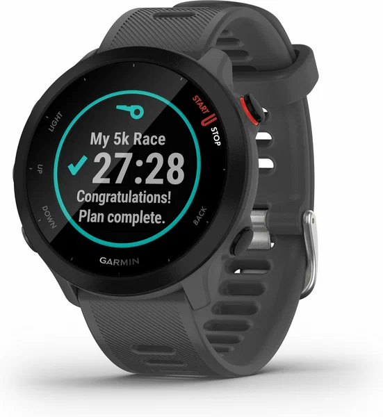 Умные часы Garmin Forerunner 55 42 мм, серый (010-02562-13)