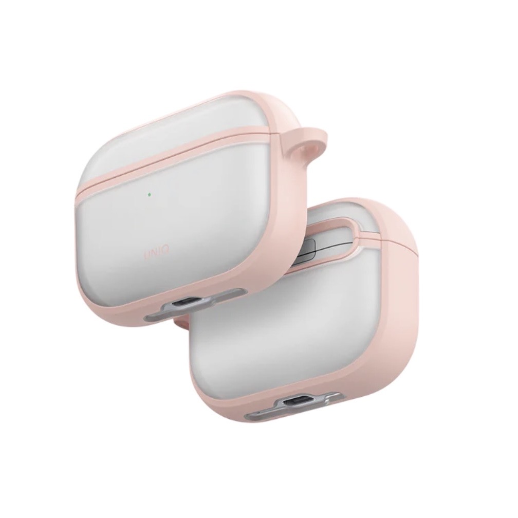 Чехол Uniq для Airpods Pro 3 Veren Shockproof, розовый