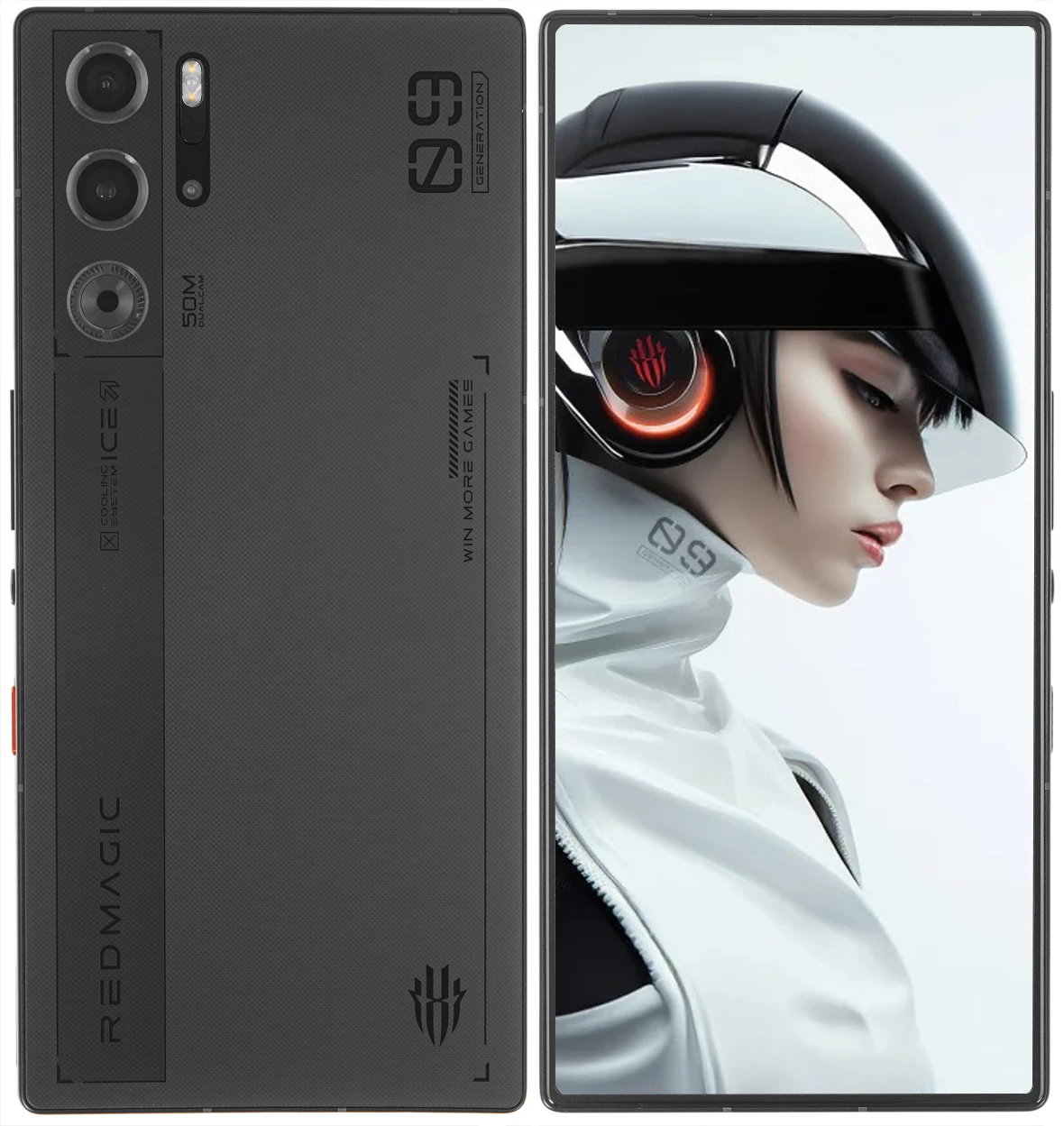 Смартфон Nubia RedMagic 9 Pro 12/256 ГБ, черный