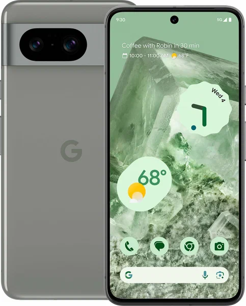 Смартфон Google Pixel 8 8/128 ГБ, титановый серый