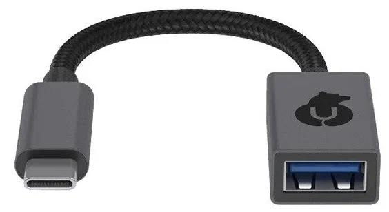 Адаптер uBear USB-C hub Link для устройств с разъемом USB-А/USB-C HB02SG01-AC, серый