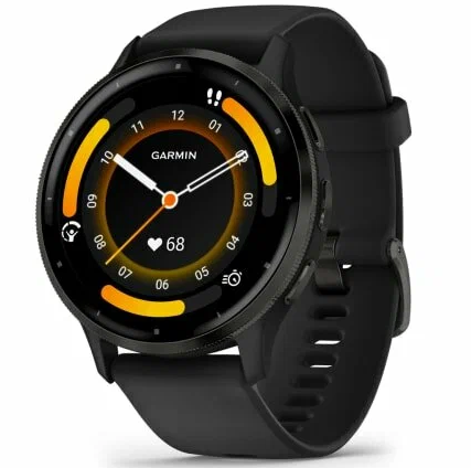 Умные часы Garmin Venu 3 45 мм, черный (010-02784-01)