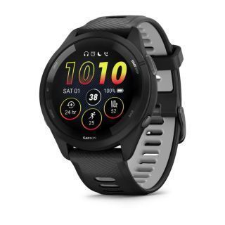 Умные часы Garmin Forerunner 265 46 мм, черный (010-02810-10)