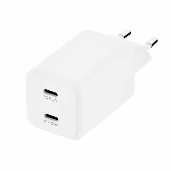 Адаптер питания uBear Bridge 65W 2 Ports, белый