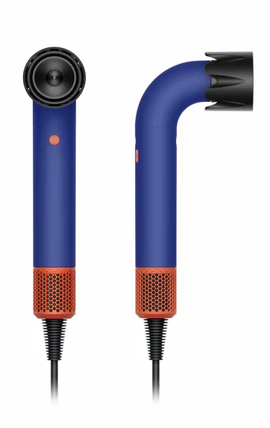 Фен Dyson Supersonic R Pro HD18, синий/оранжевый (Vinca blue/Topaz orange)