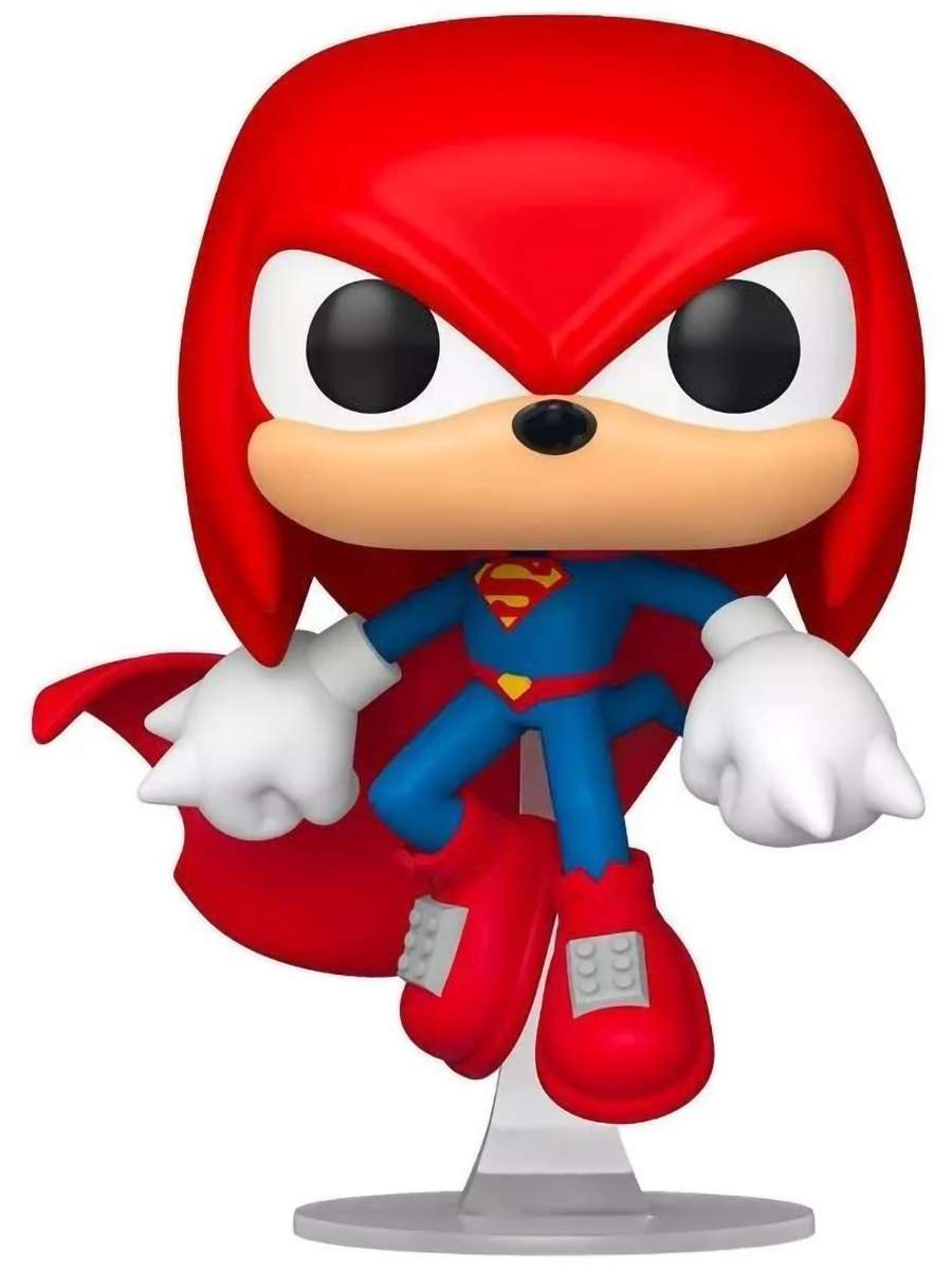 Фигурка Funko POP! Heroes DC х Sonic the Hedgehog Knuckles as Superman (596)