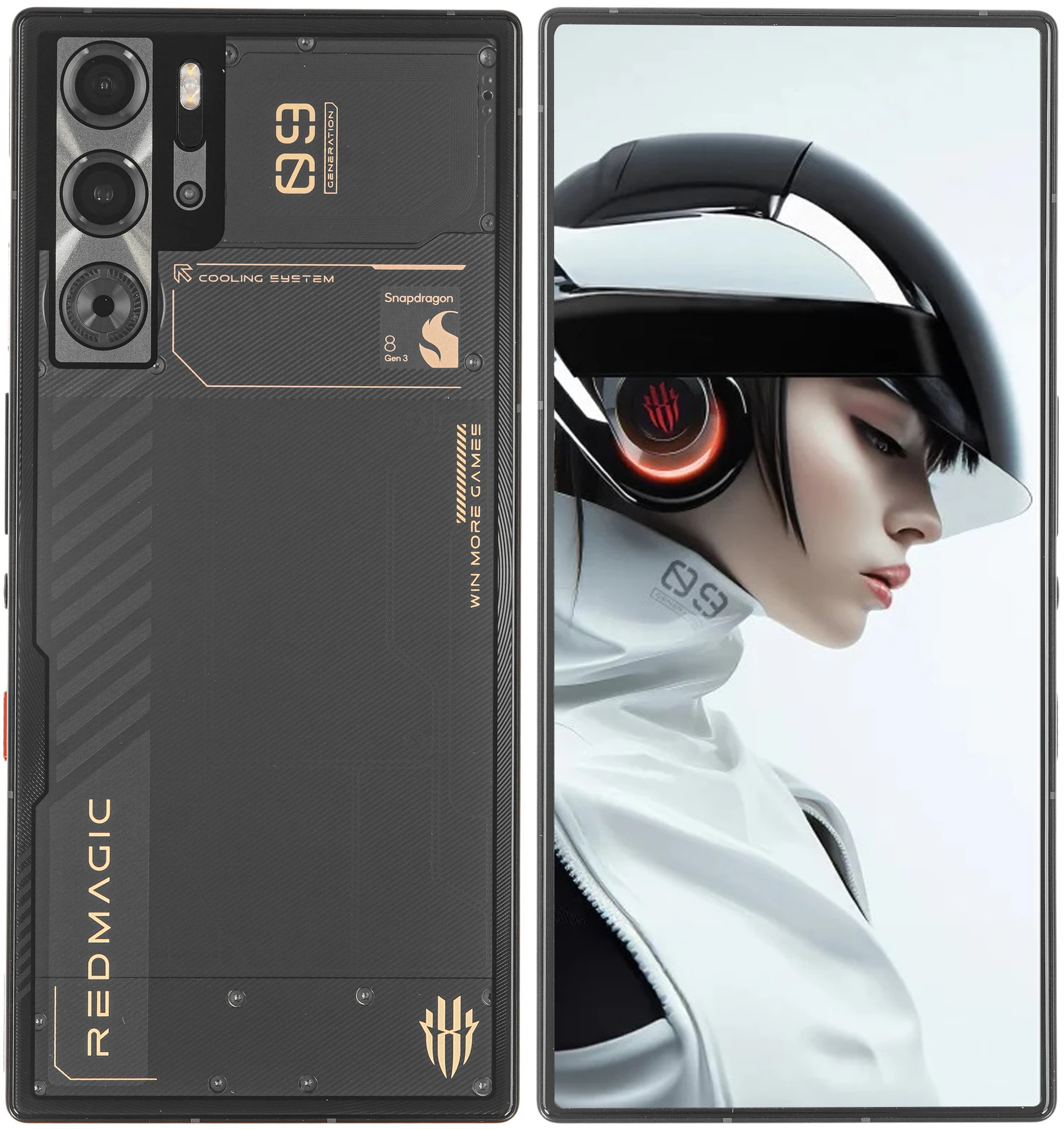 Смартфон Nubia RedMagic 9 Pro 16/512 ГБ, черный