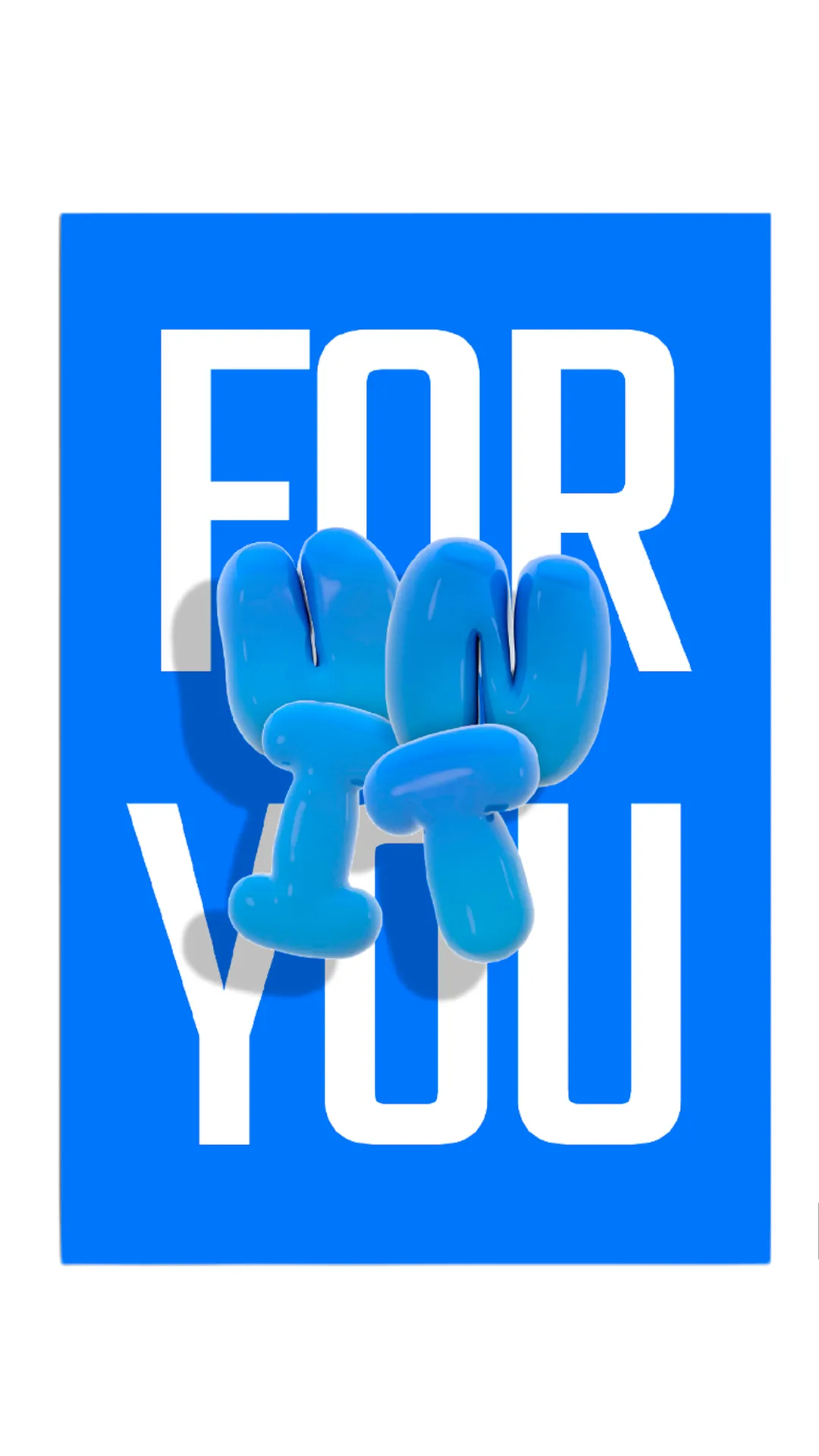 Открытка «For you»