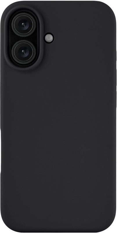 Чехол силиконовый MagSafe uBear iPhone 16, черный