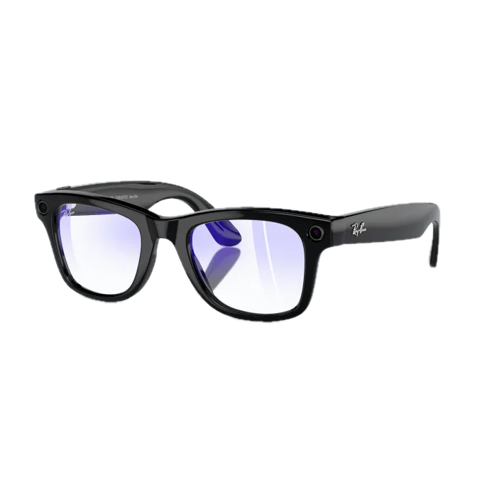 Умные очки RayBan Wayfarer M (2-е поколение) Shiny Black/Clear