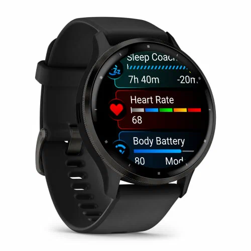 Умные часы Garmin Venu 3 45 мм, черный (010-02784-01)