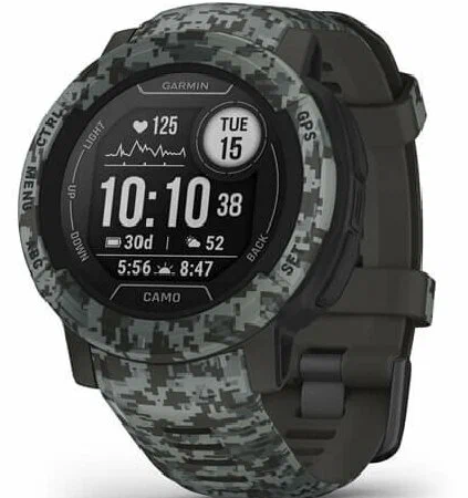 Умные часы Garmin Instinct 2 45 мм, серый камуфляж (010-02626-03)