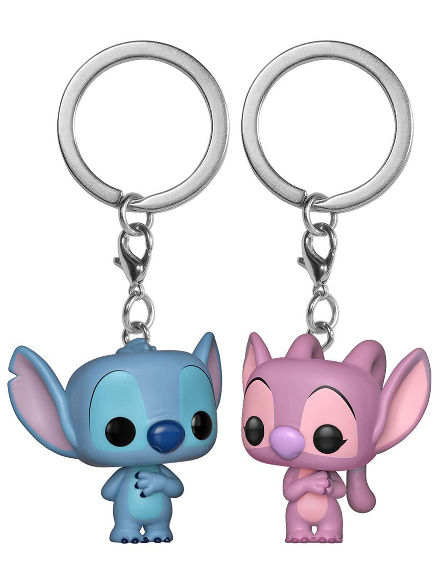 Набор брелоков Funko Pocket POP! Disney Lilo & Stitch Stitch & Angel 2шт