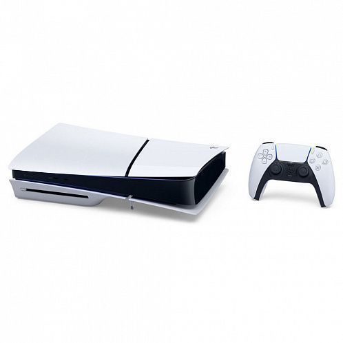 Игровая приставка Sony PlayStation 5 Slim 1 ТБ SSD c дисководом, белый
