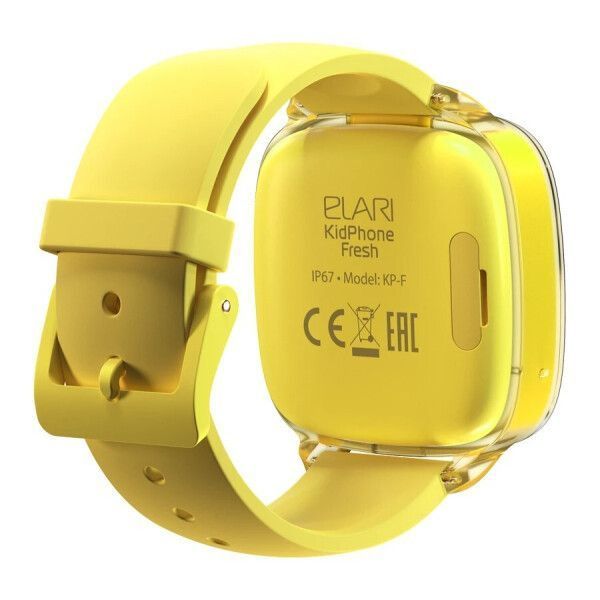 Детские умные часы ELARI Kidphone Fresh, желтый