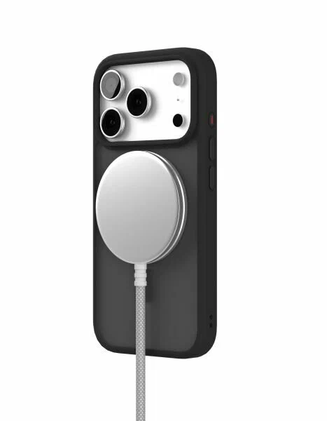 Чехол защитный "vlp" LITE Bloom Case с MagSafe для iPhone 17 Pro, черный