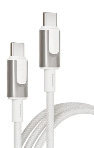 Кабель VLP Force Line Magnet USB-C, 1.5м, 100W, белый