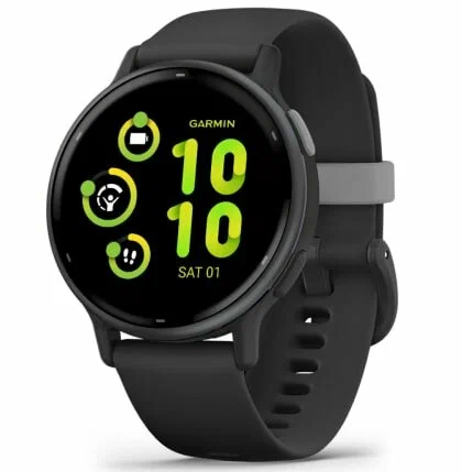 Умные часы Garmin Vivoactive 5 42 мм, черный (010-02862-10)