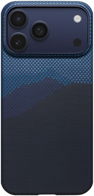 Чехол Pitaka Ultra-Slim Case для iPhone 17 Pro Max, синий