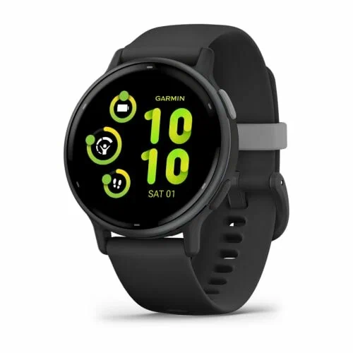 Умные часы Garmin Vivoactive 5 42 мм, черный (010-02862-10)