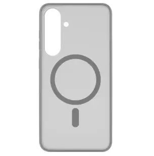 Чехол защитный uBear Cloud Mag Case для Samsung Galaxy S25, серый