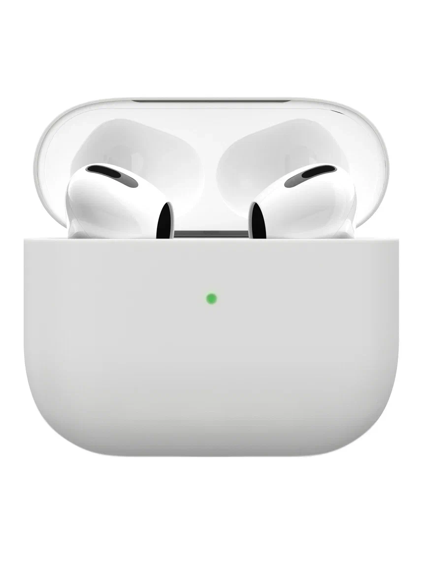 Чехол силиконовый "vlp" Soft Touch для AirPods 3, белый