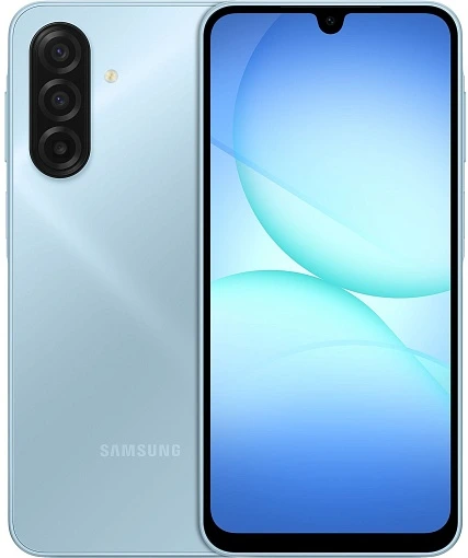 Смартфон Samsung Galaxy A17 4/128 ГБ, голубой (Light Blue)
