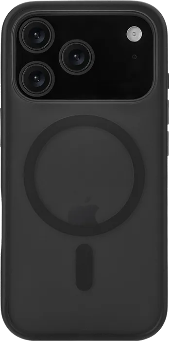 Чехол защитный uBear Cloud Mag Case для iPhone 17 Pro Max, MagSafe, черный