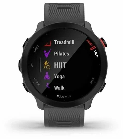 Умные часы Garmin Forerunner 55 42 мм, серый (010-02562-13)