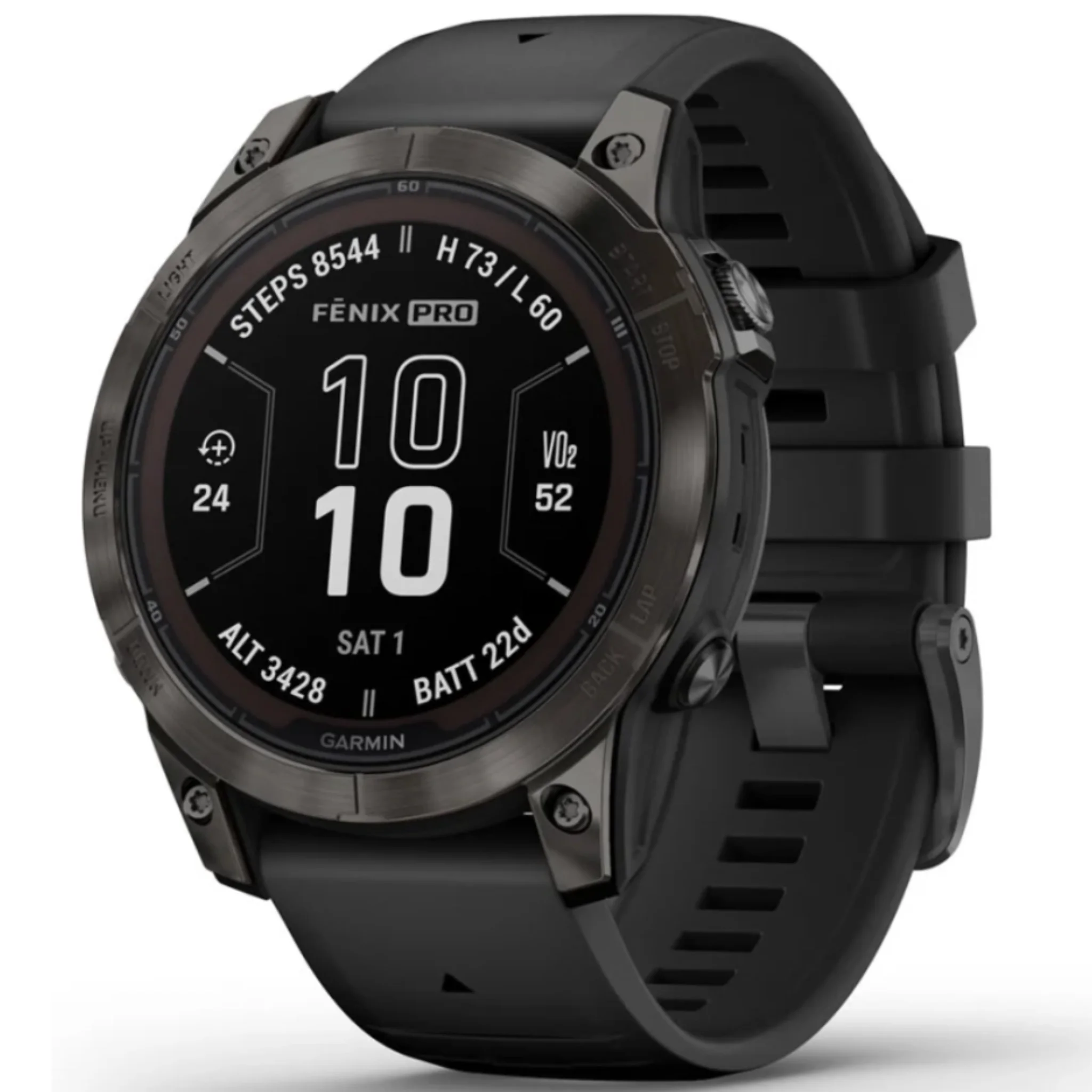 Умные часы Garmin Fenix 7 Pro Sapphire Solar, серый (010-02777-11)