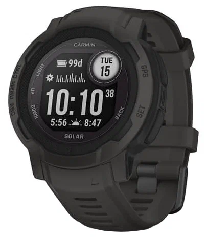 Умные часы Garmin Instinct 2 Solar 45 мм, черный (010-02627-00)