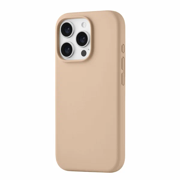 Чехол защитный uBear Touch Mag Case, iPhone 16 Pro, MagSafe, латте