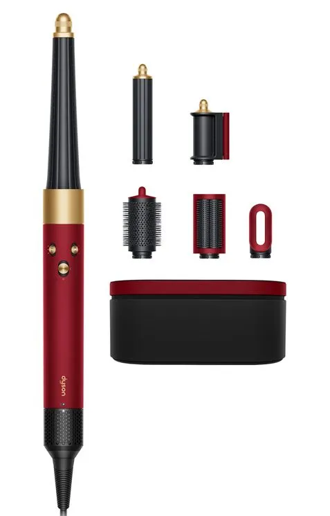 Dyson Airwrap i.d. multi-styler and dryer HS08, красный бархат/золотой (Red velvet/Gold)