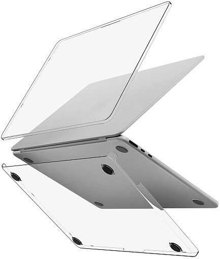 Чехол Uniq Vero для Macbook Air 15, прозрачный