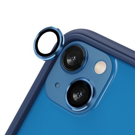 Защитное стекло камеры LITO на iPhone 13/13 mini, синий