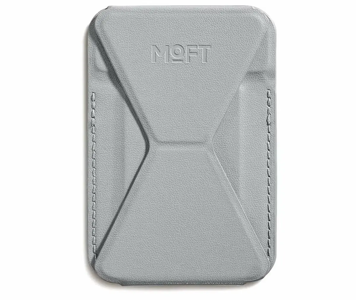 Картхолдер и подставка для телефона MOFT Snap On MOVAS, серый