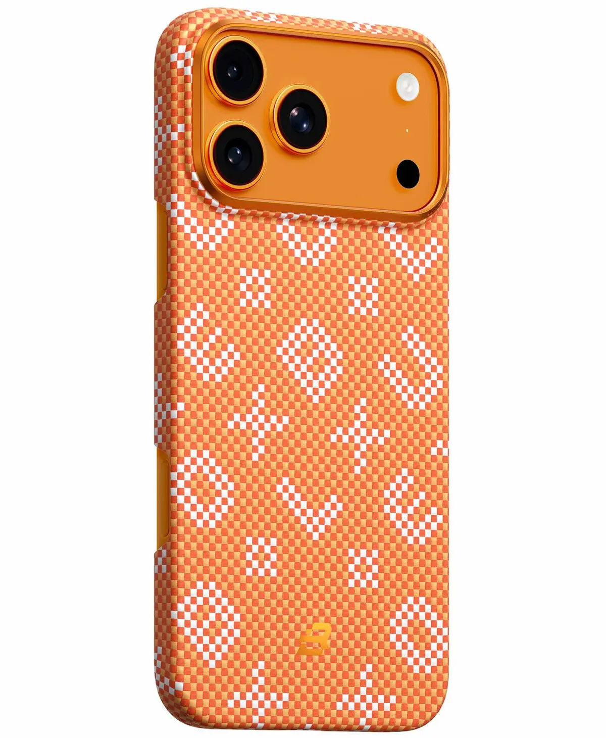 Чехол Blueo для iPhone 17 Pro Max, Tactile Woven Air Aramid fiber, оранжевый