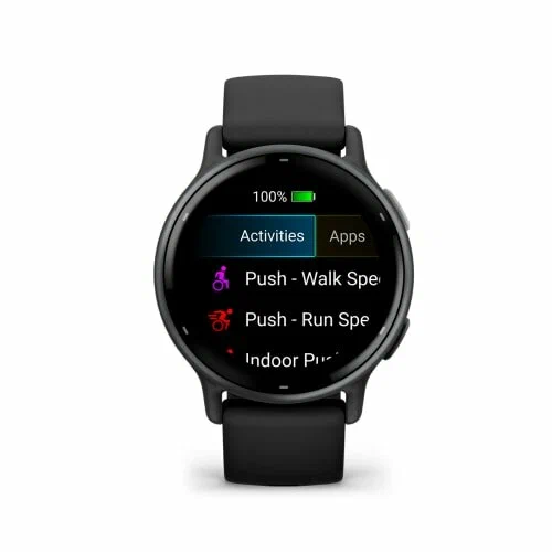 Умные часы Garmin Vivoactive 5 42 мм, черный (010-02862-10)