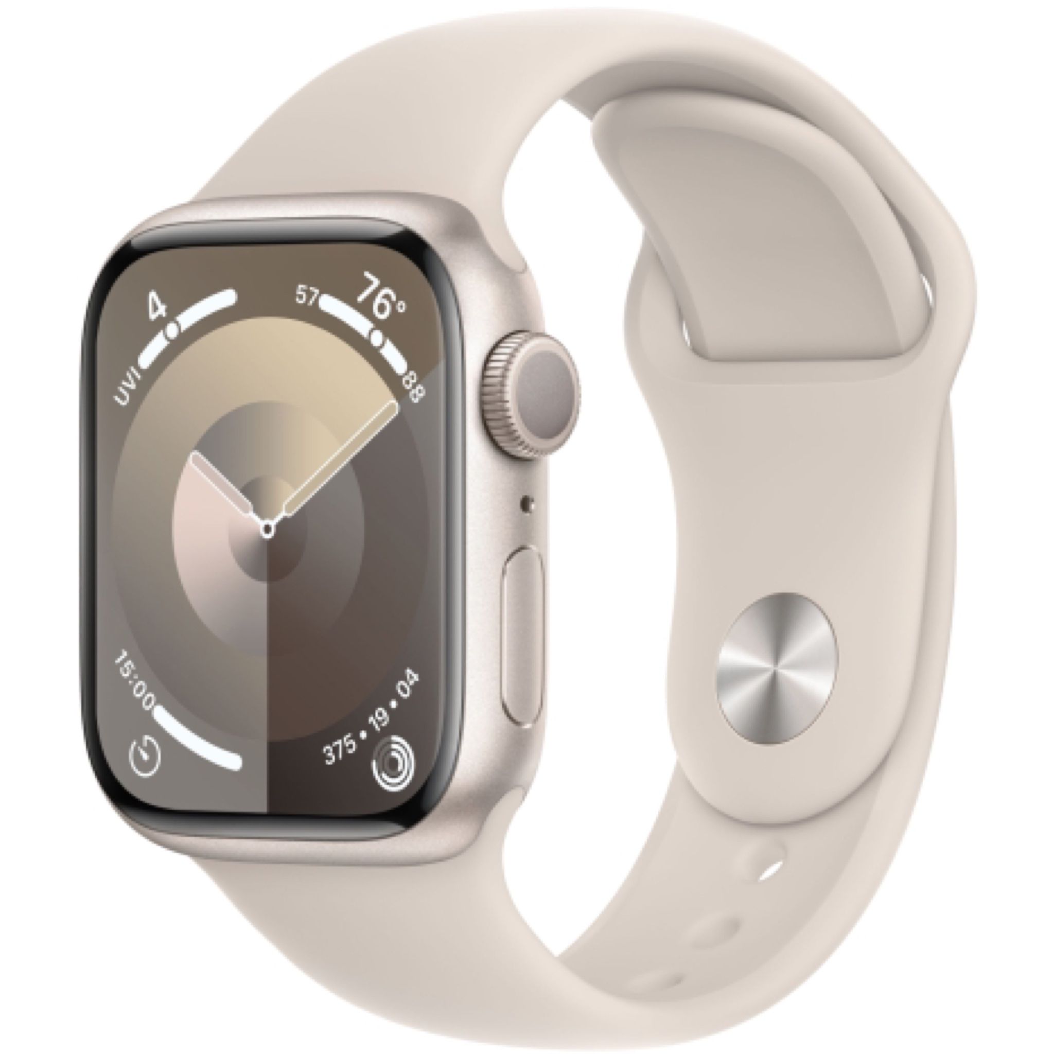 Apple Watch Series 9 45 мм, «сияющая звезда», размер S/M