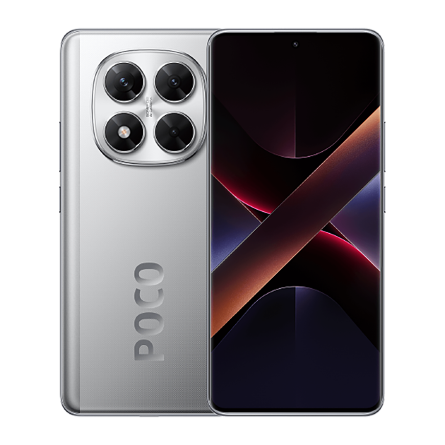 Смартфон Xiaomi POCO X7 8/256 ГБ, серебристый