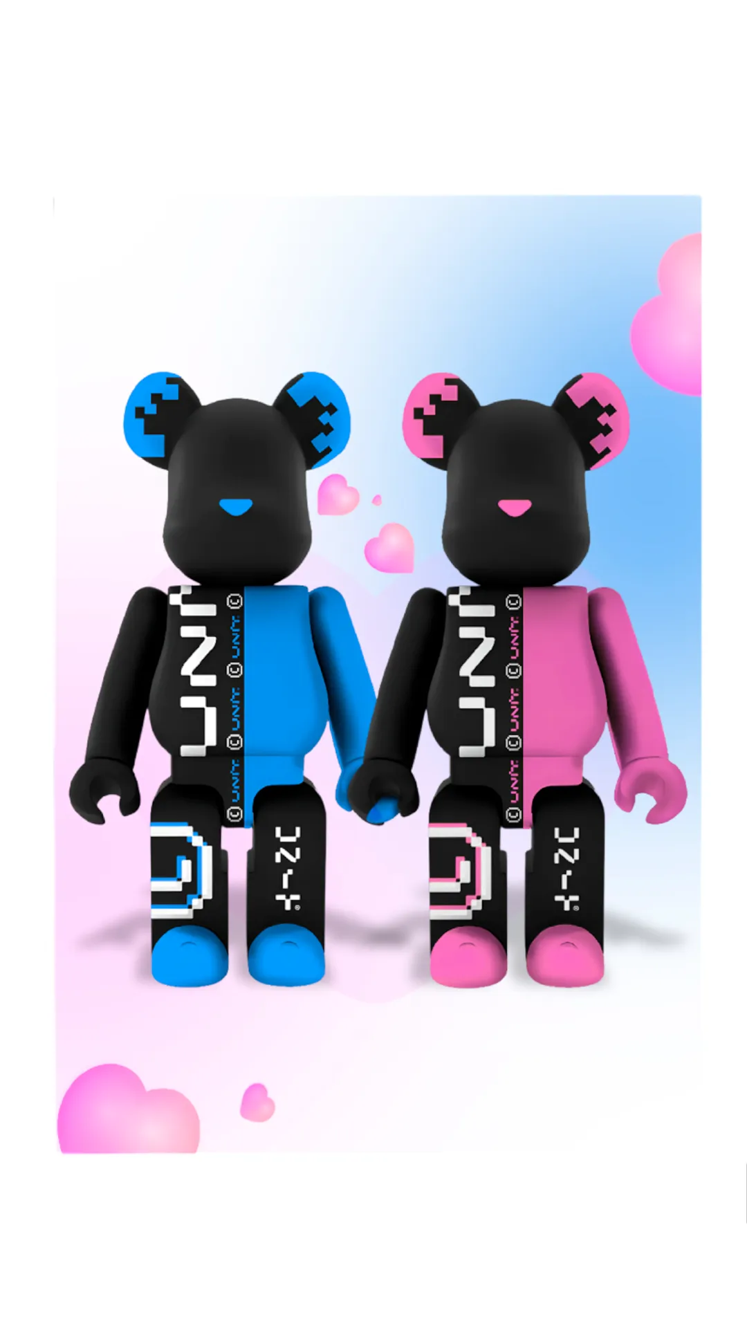 Открытка «Bearbrick»