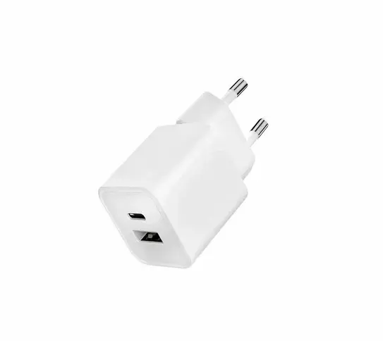 Сетевое зарядное устройство "vlp" G-Charge 30Вт USB-C+USB-A, белый