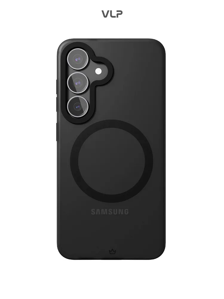 Чехол VLP Moon Case с MagSafe для Samsung S25 Ultra, черный