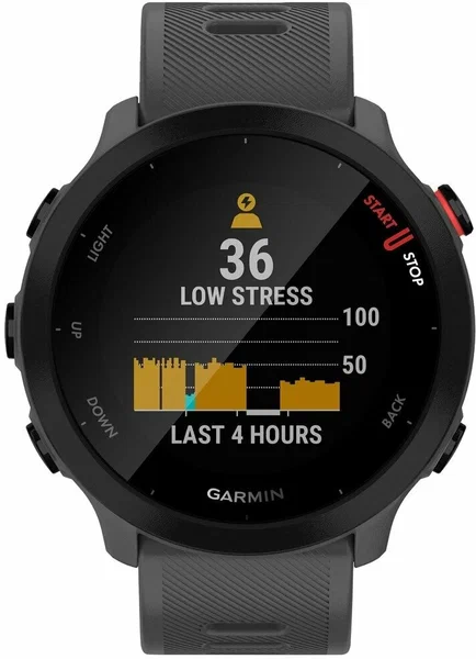 Умные часы Garmin Forerunner 55 42 мм, серый (010-02562-13)